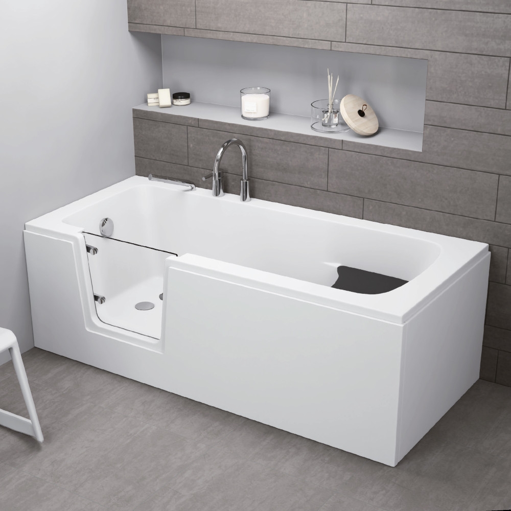 Badewanne mit Tür 